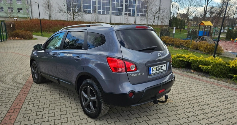 Nissan Qashqai+2 cena 21900 przebieg: 280000, rok produkcji 2009 z Krobia małe 191